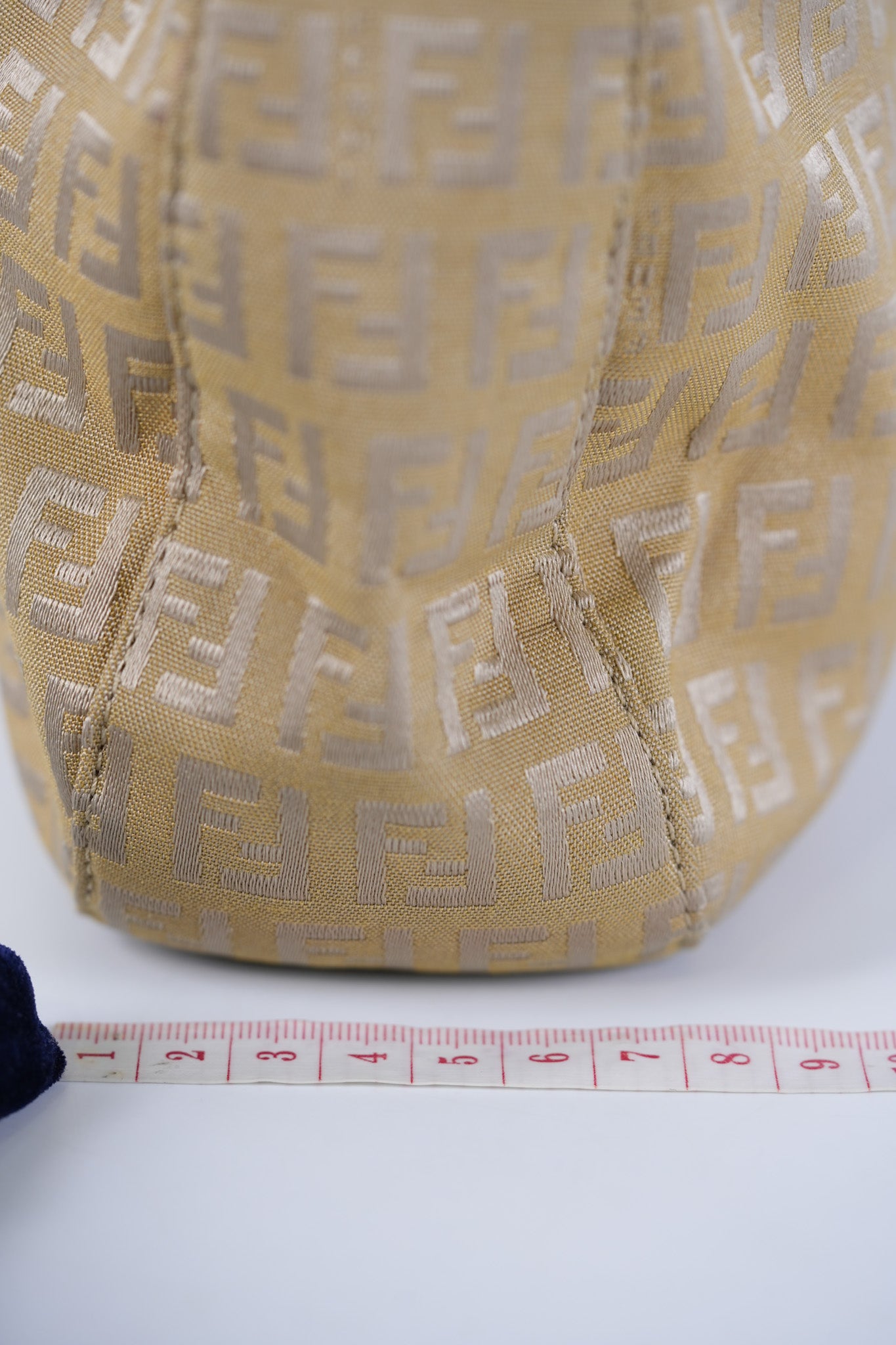 Zucchini Mamma Baguette Cloth Bag in Beige | Purse Maison Luxury Bags Shop