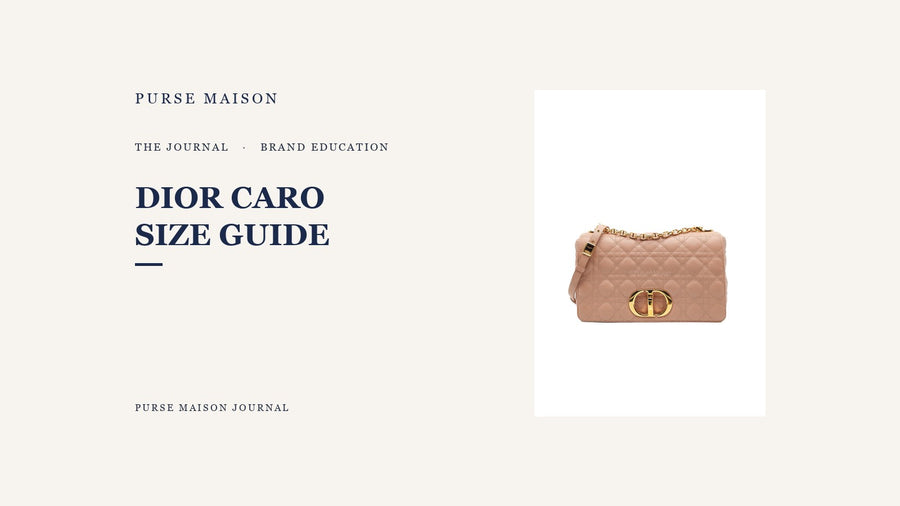 Dior Caro Sizes Compared: Which One Fits Your Life | Purse Maison Journal