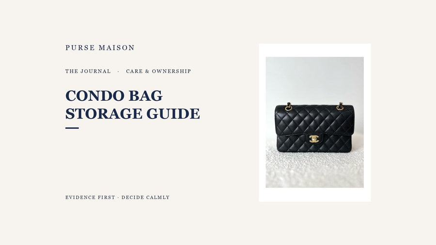 How to Store Luxury Bags in a Condo Without a Walk-In Closet | Purse Maison Journal