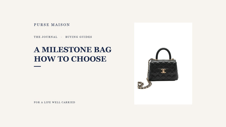 How to Choose a Luxury Bag for a Milestone or Anniversary — Purse Maison Journal