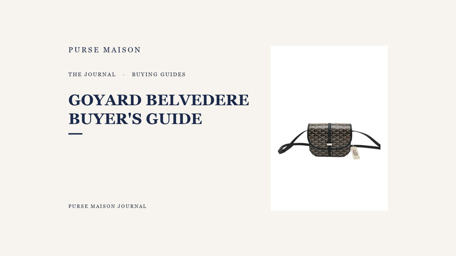 Is the Goyard Belvedere Worth It? An Honest Buyer's Guide | Purse Maison Journal