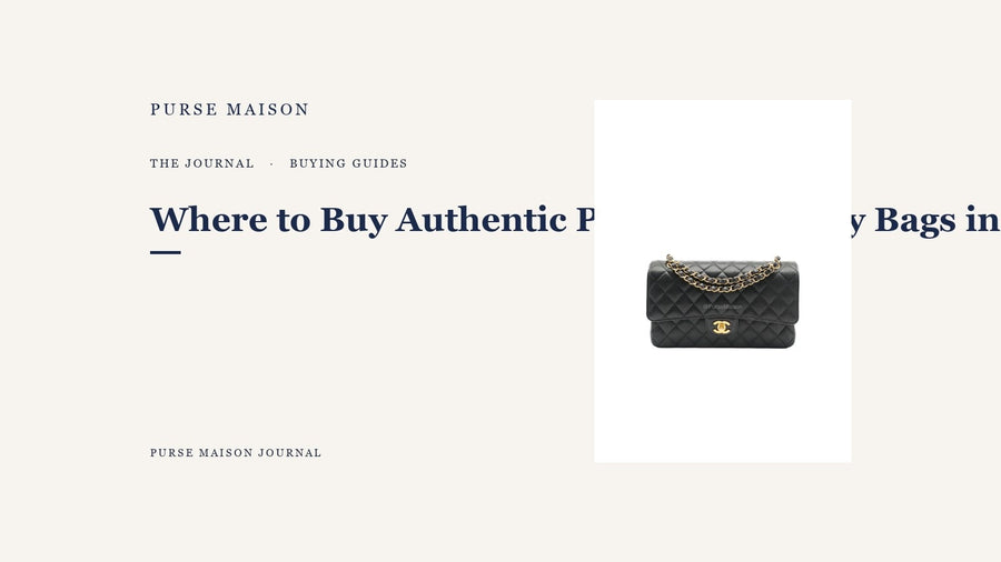 Where to Buy Authentic Preloved Luxury Bags in Manila — Purse Maison Journal cover