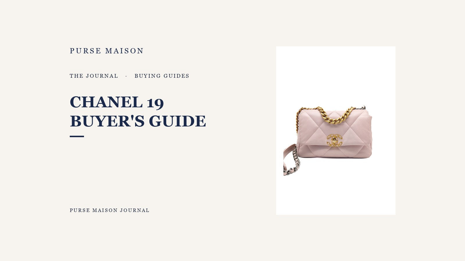 Is the Chanel 19 Worth It? An Honest Buyer's Guide | Purse Maison Journal
