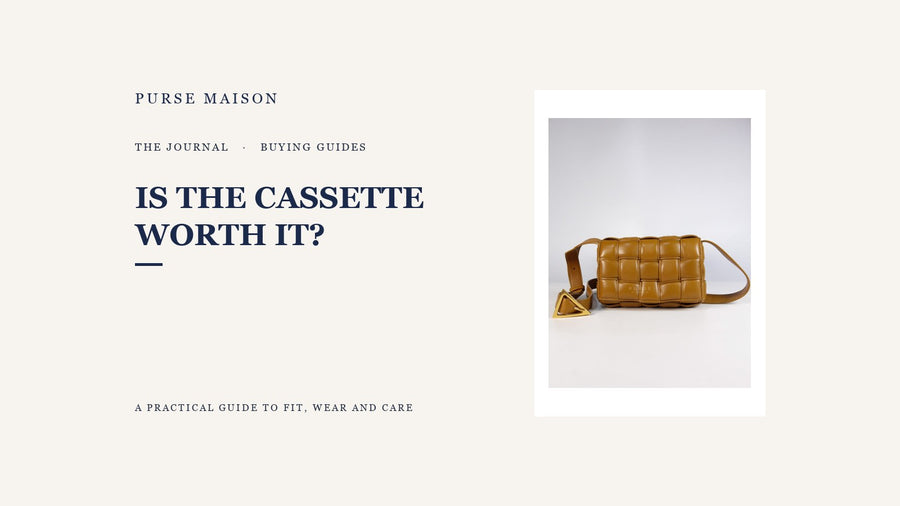 Purse Maison Journal cover for Is the Bottega Veneta Cassette Worth It? An Honest Buyer's Guide