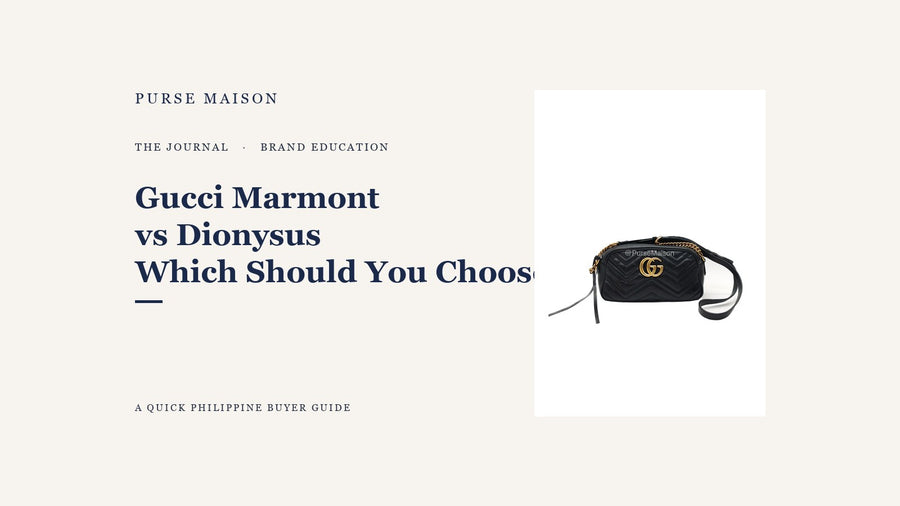 Gucci Marmont vs Dionysus: Which Should You Choose? cover