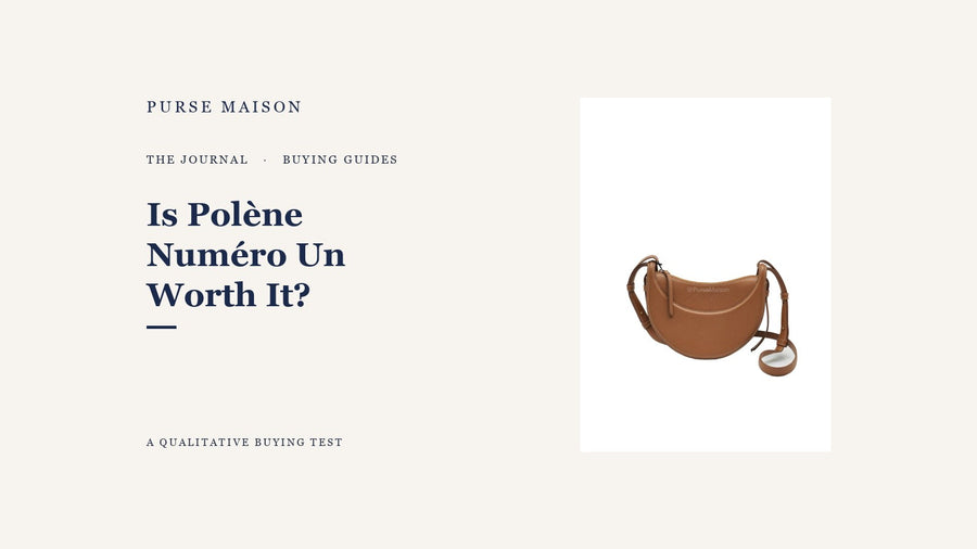 Is the Polene Numero Un Worth It? An Honest Buyer's Guide — Purse Maison Journal cover