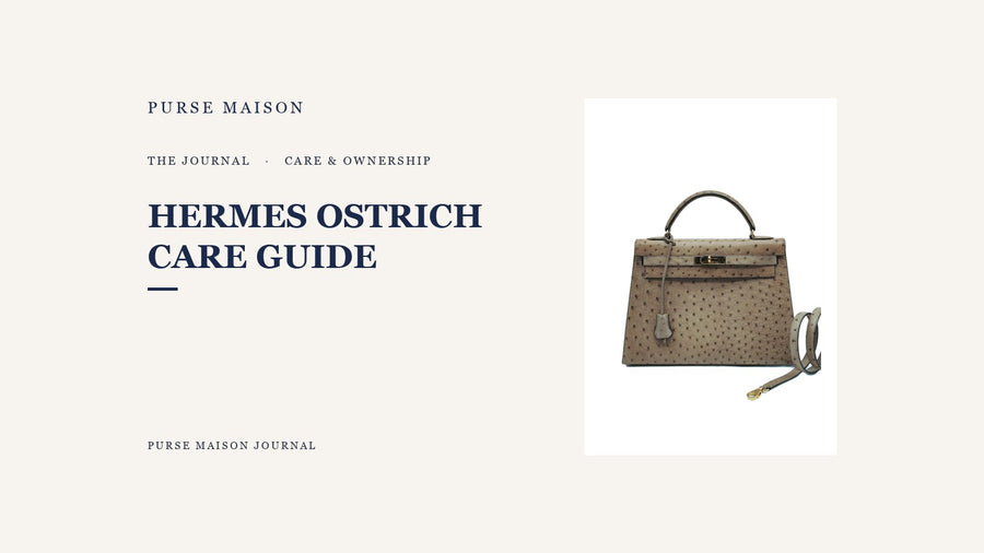 Hermes Ostrich: Look, Feel, Durability, and Care | Purse Maison Journal