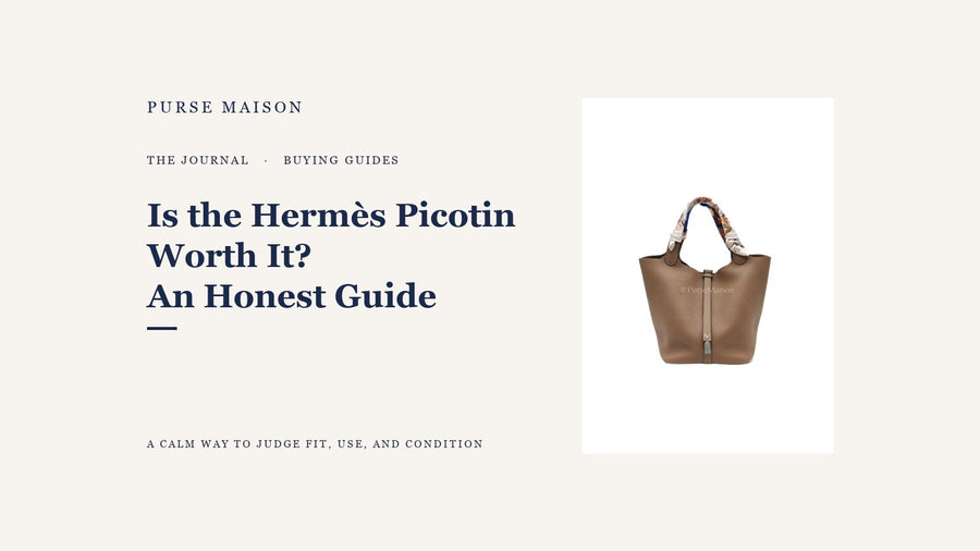 Purse Maison Journal — Is the Hermes Picotin Worth It? An Honest Buyer's Guide