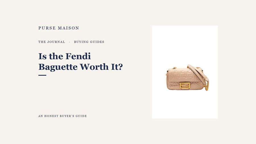 Fendi Baguette honest buyer guide cover