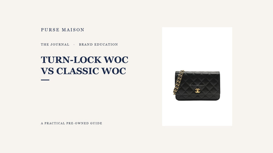 Chanel Turn-Lock WOC vs Classic WOC: Which Should You Choose? — Purse Maison Journal