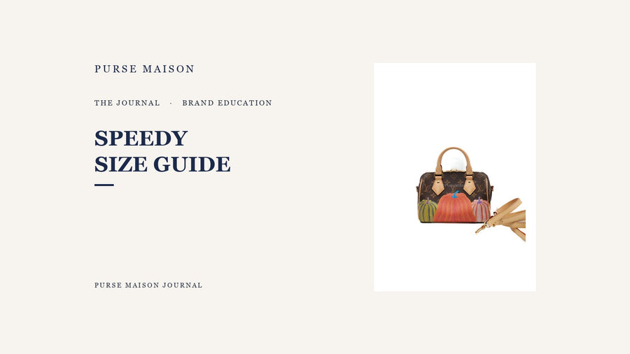Louis Vuitton Speedy Sizes Compared: Which One Fits Your Life | Purse Maison Journal