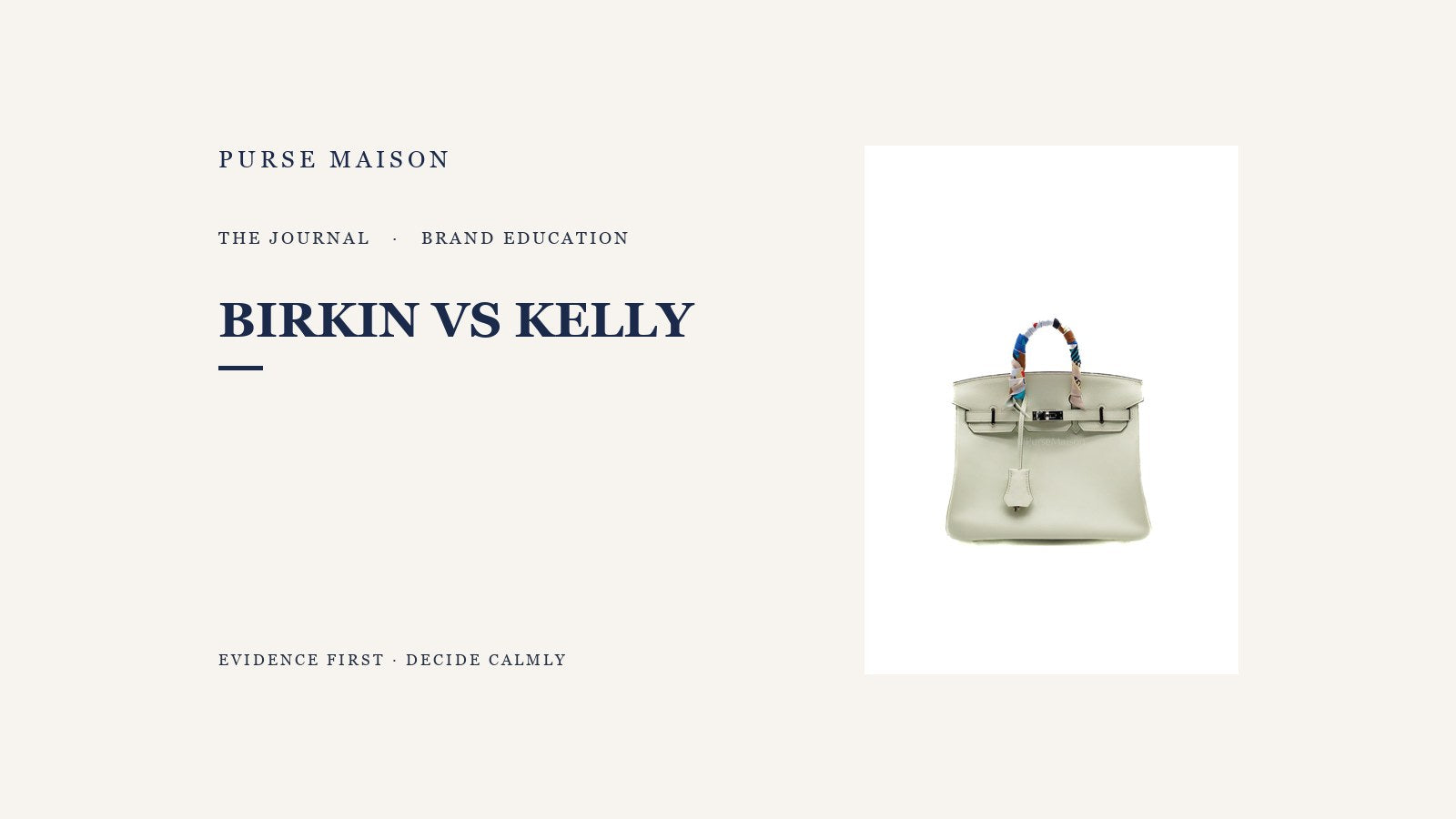 Birkin vs Kelly: The Definitive Comparison | Purse Maison Journal