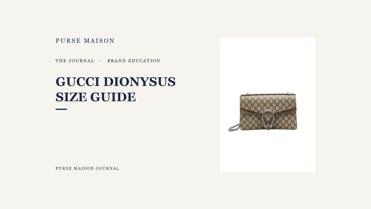 Gucci Dionysus Sizes Compared: Which One Fits Your Life | Purse Maison Journal
