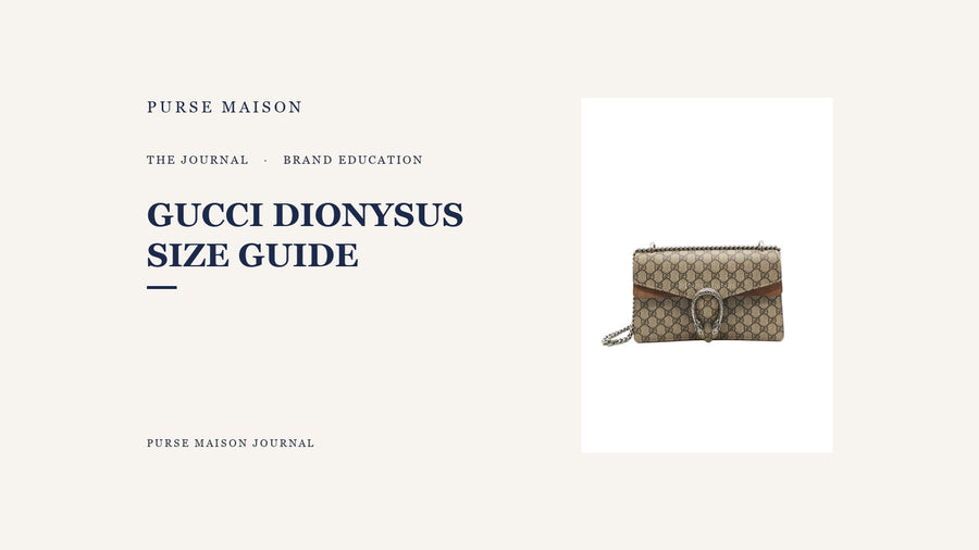 Gucci Dionysus Sizes Compared: Which One Fits Your Life | Purse Maison Journal