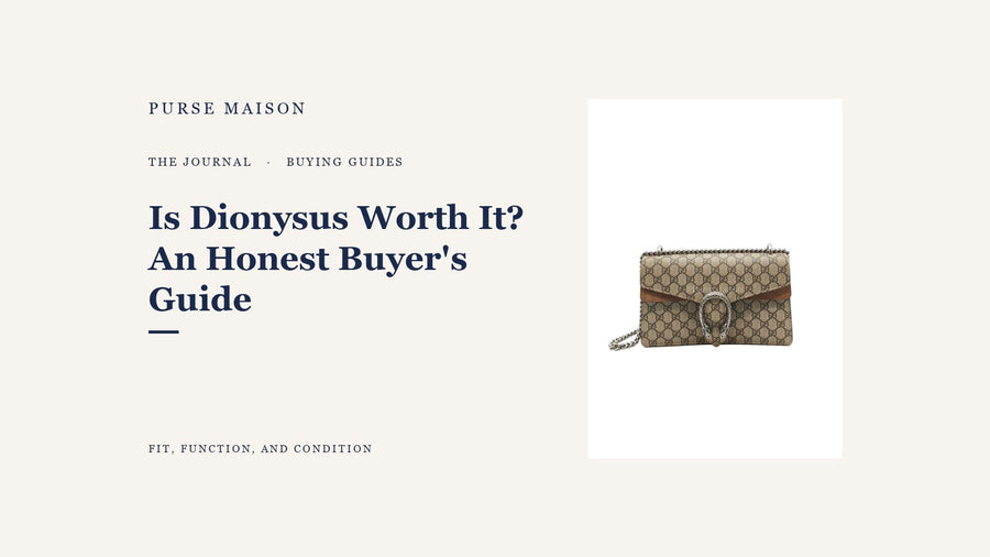 Is the Gucci Dionysus Worth It? An Honest Buyer's Guide — Purse Maison Journal