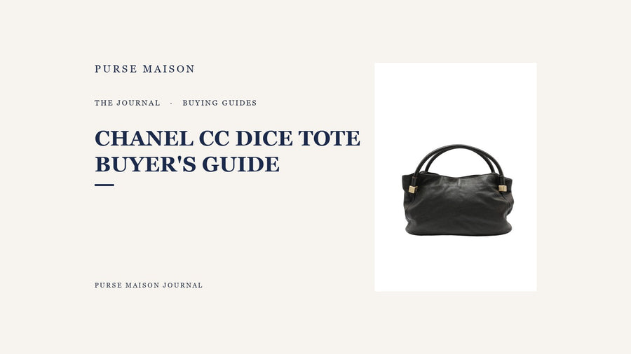 Chanel CC Dice Tote: What Buyers Should Know | Purse Maison Journal