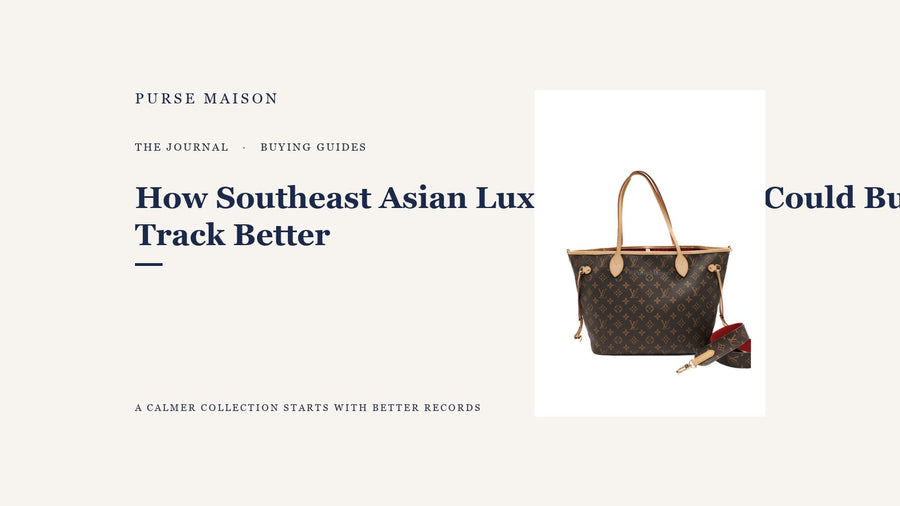 Buying Guides cover for How Southeast Asian Luxury Collectors Could Buy, Sell, and Track Better