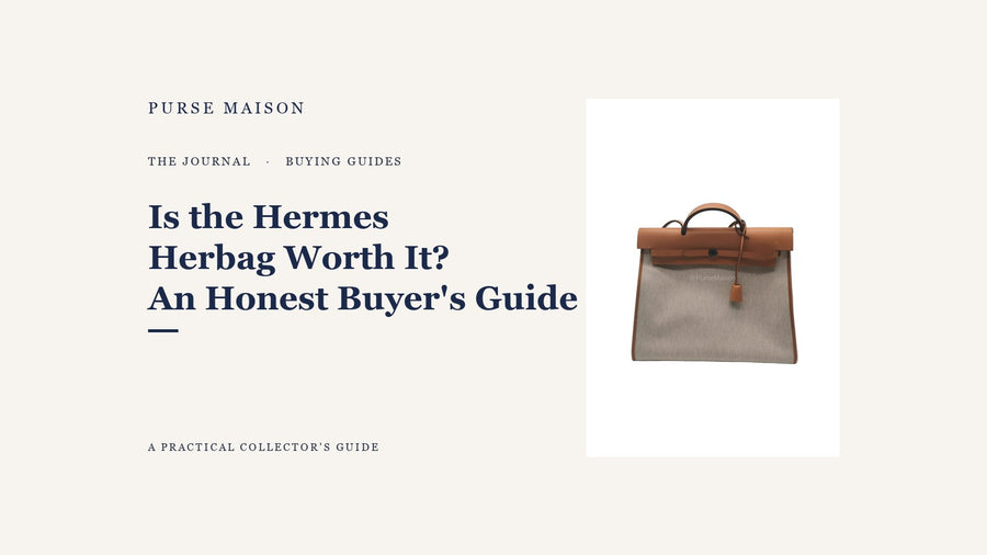 Is the Hermes Herbag Worth It? An Honest Buyer's Guide — Purse Maison Journal cover