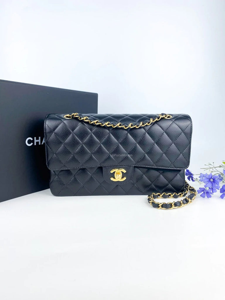 NIB 19S Chanel Iridescent Black Purple Medium Gabrielle Hobo Bag – Boutique  Patina