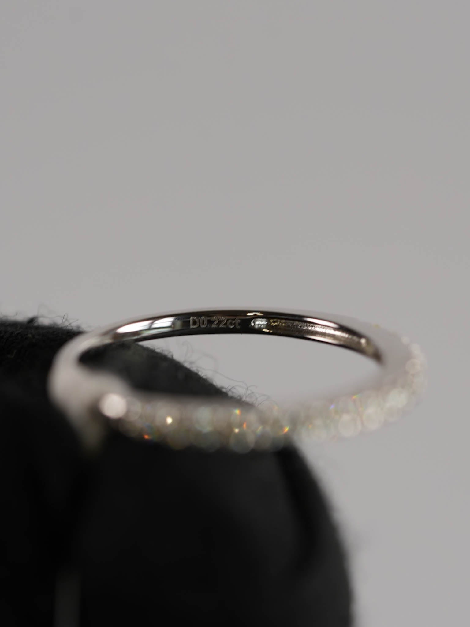 0.22 carats 1.40g Natural Diamond HK Setting Ring US Size 6 R19 | Purse Maison Luxury Bags Shop