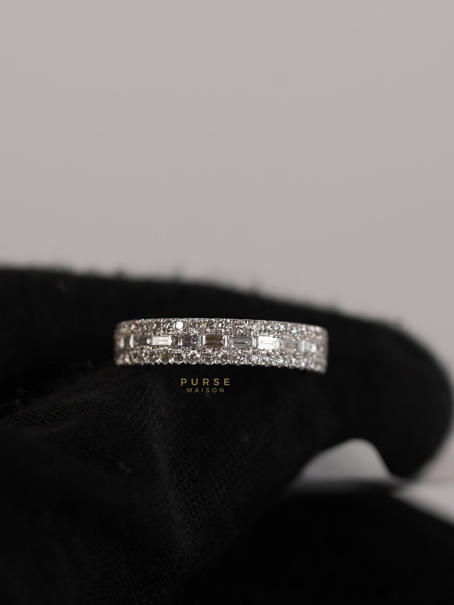 0.31 carat 3.68g HK Setting Ring US Size 7.5 R5 | Purse Maison Luxury Bags Shop
