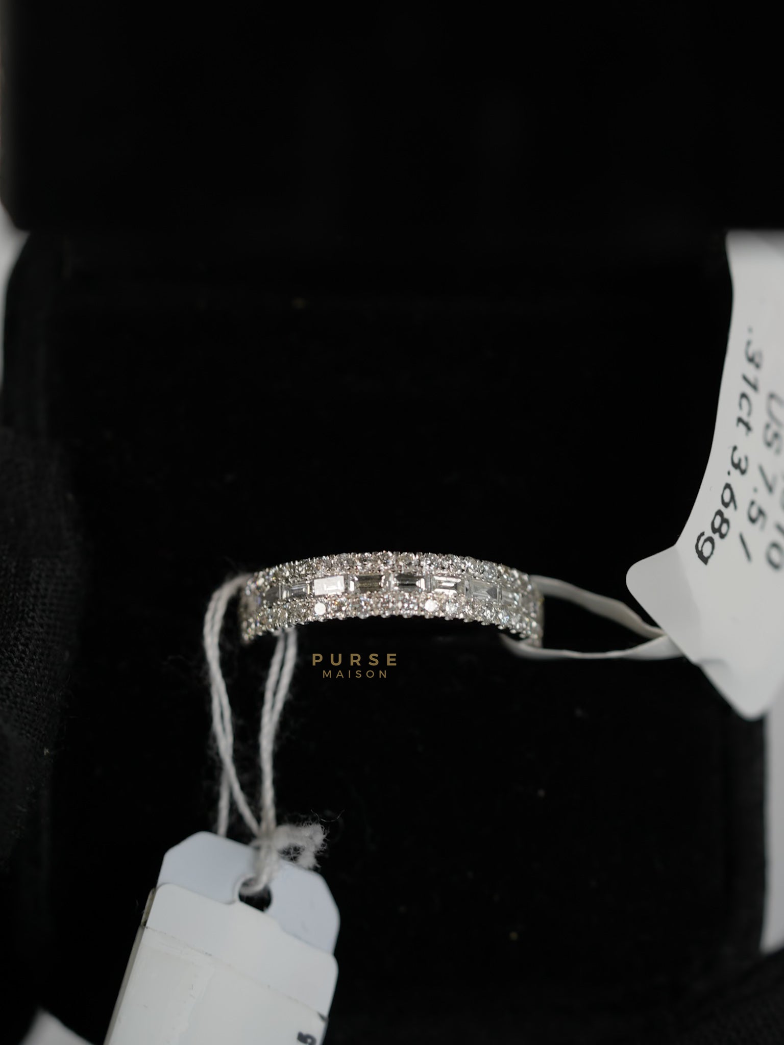 0.31 carat 3.68g HK Setting Ring US Size 7.5 R5 | Purse Maison Luxury Bags Shop