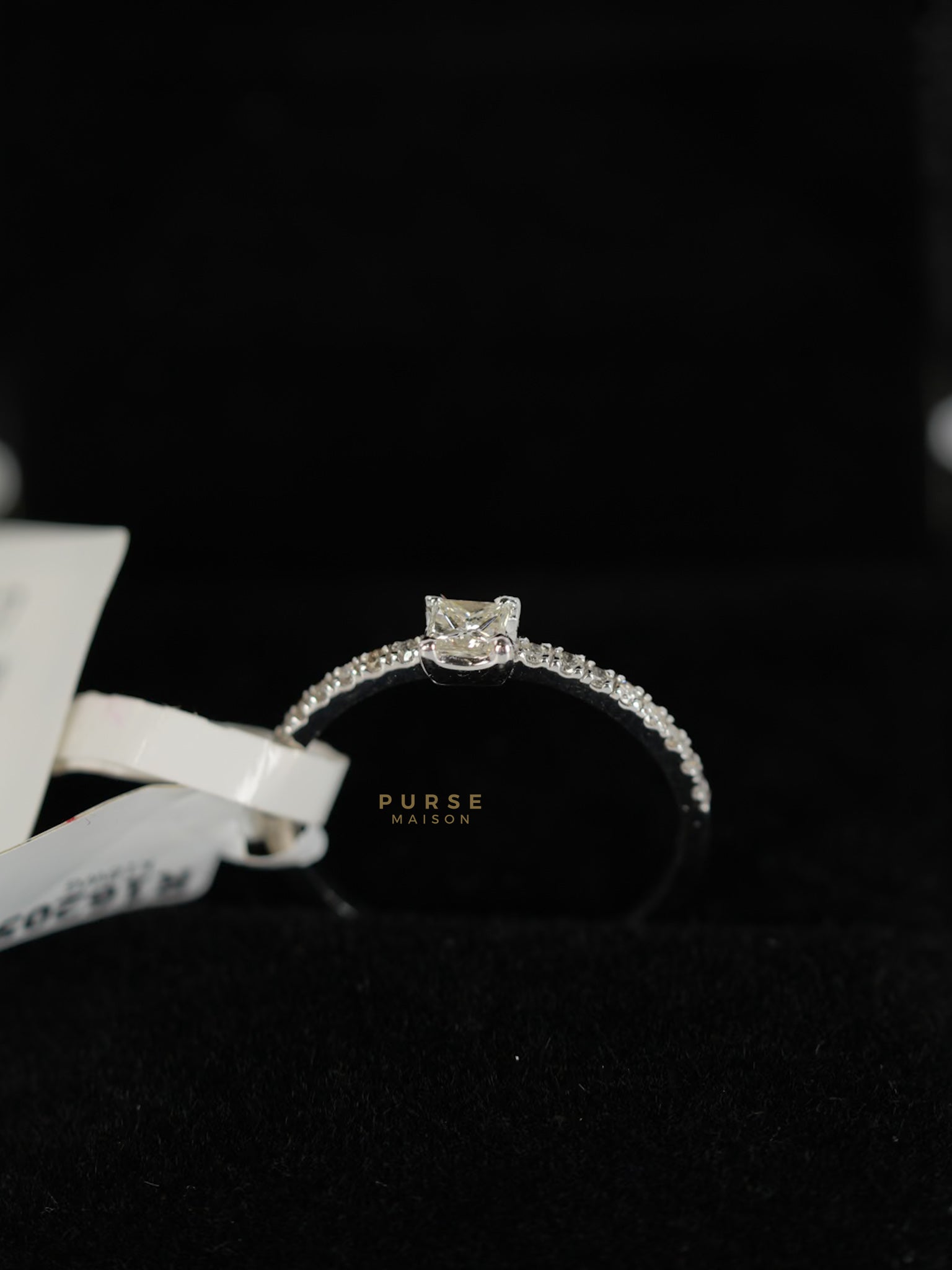 0.33 carats 1.53g Natural Diamond HK Setting Ring US Size 6.5 R17 | Purse Maison Luxury Bags Shop