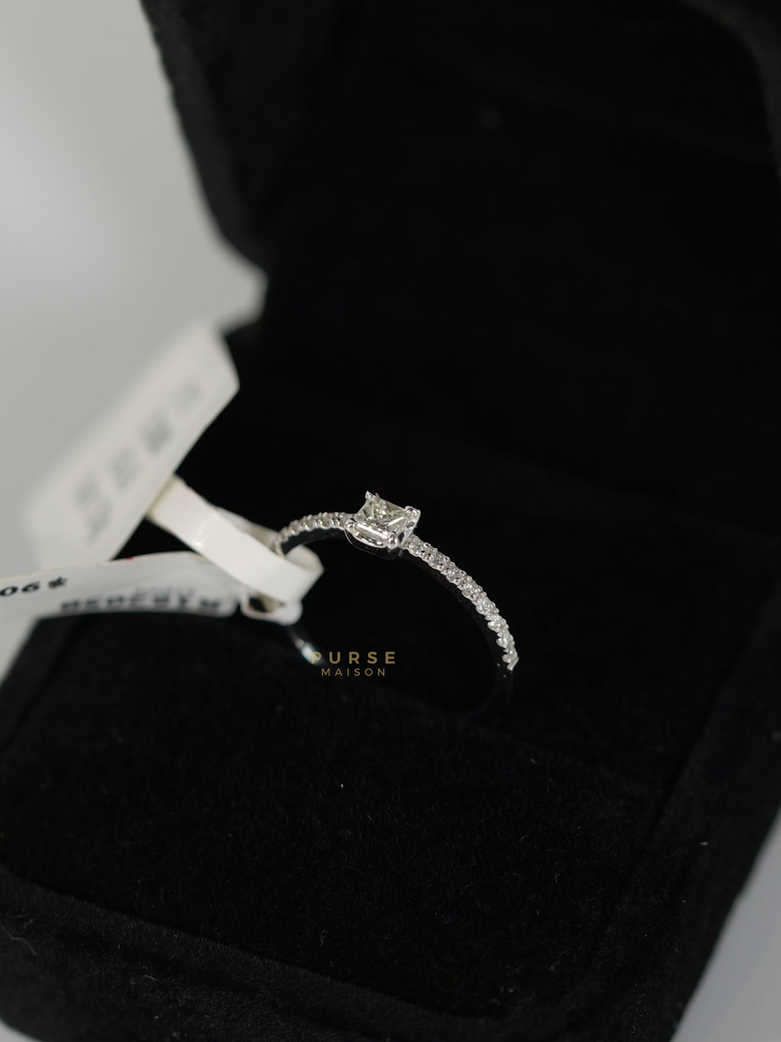 0.33 carats 1.53g Natural Diamond HK Setting Ring US Size 6.5 R17 | Purse Maison Luxury Bags Shop
