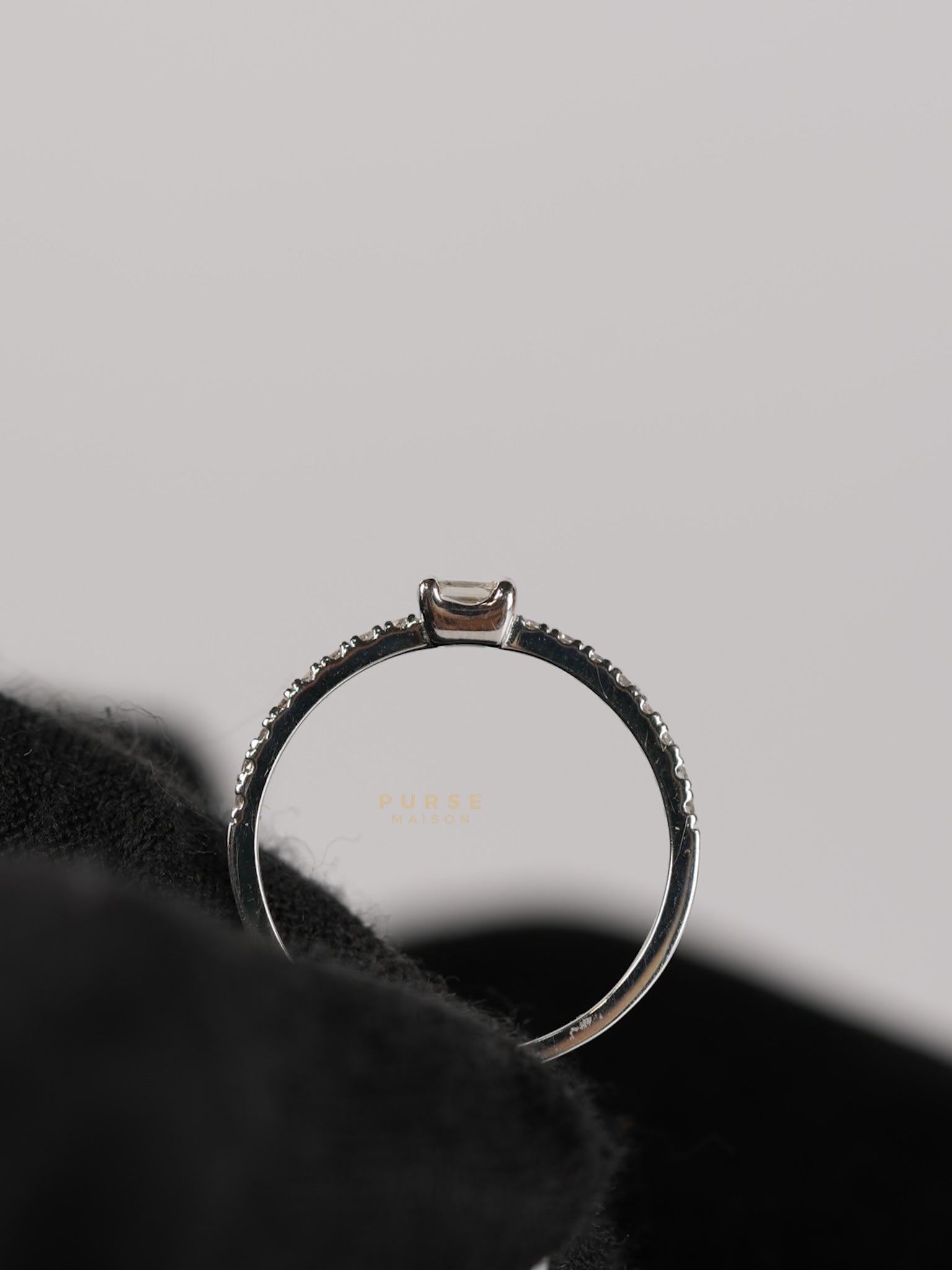 0.33 carats 1.53g Natural Diamond HK Setting Ring US Size 6.5 R17 | Purse Maison Luxury Bags Shop
