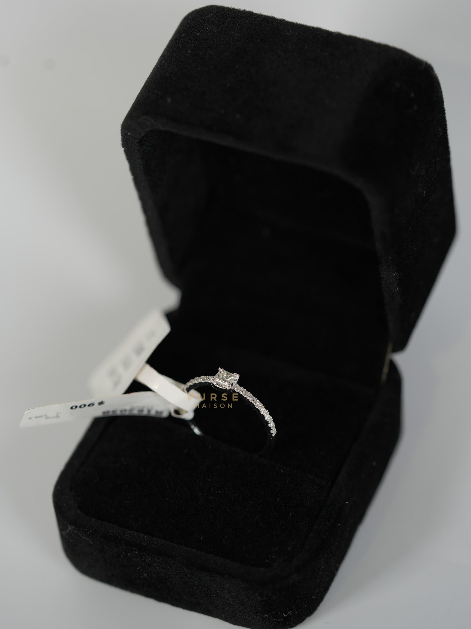0.33 carats 1.53g Natural Diamond HK Setting Ring US Size 6.5 R17 | Purse Maison Luxury Bags Shop