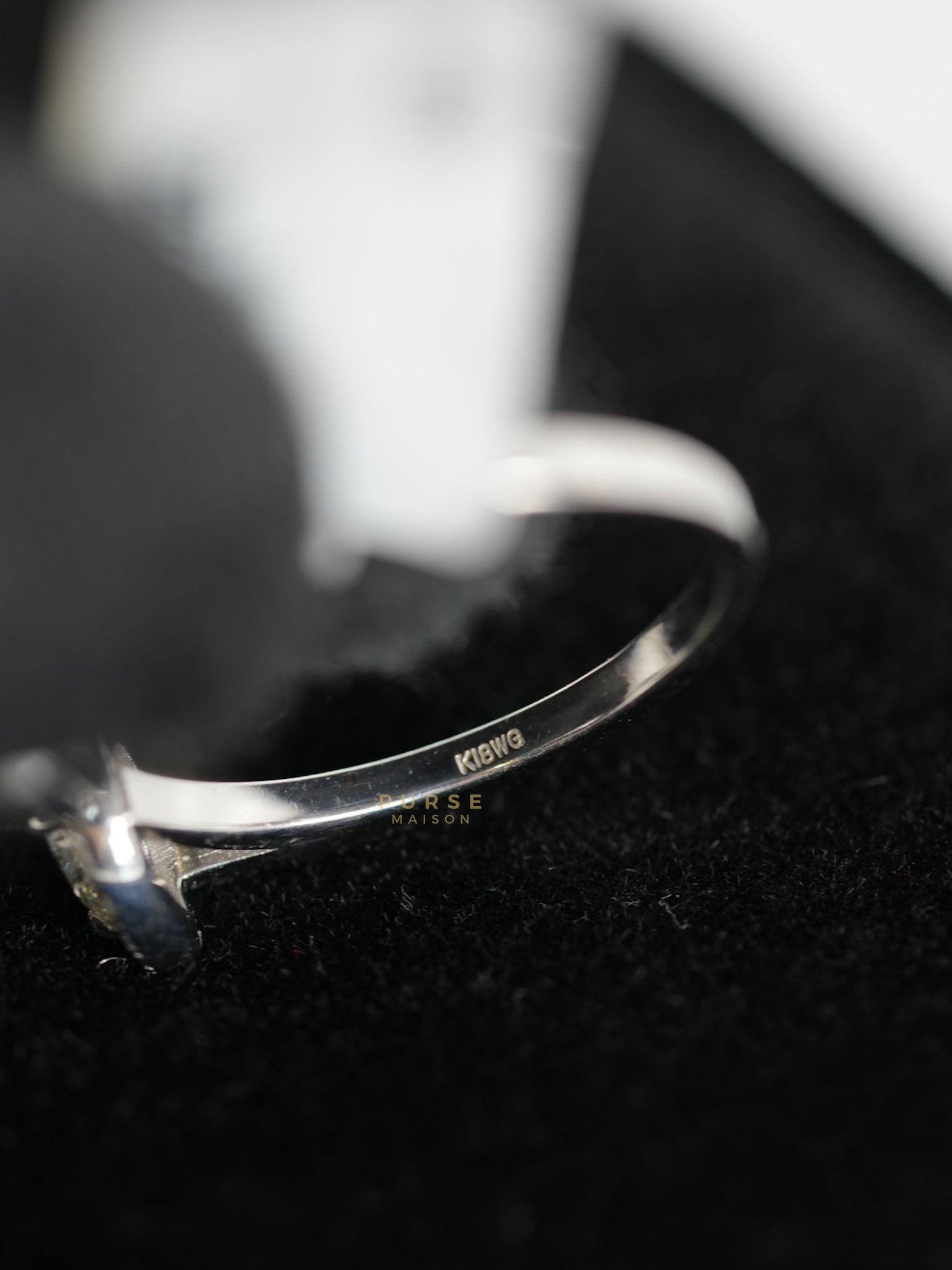 0.45 carat 2.57g HK Setting Ring US Size 6.5 R1 | Purse Maison Luxury Bags Shop