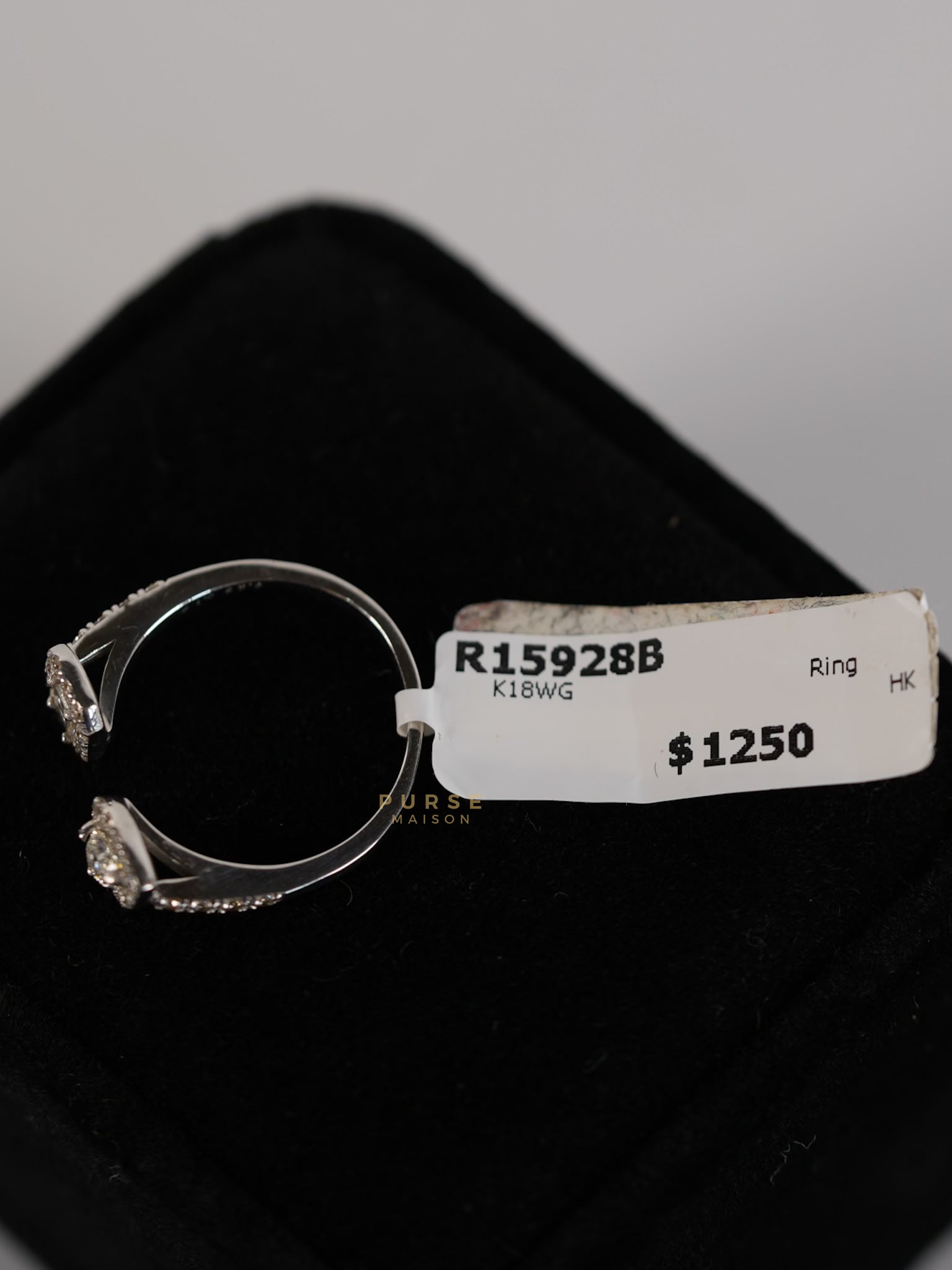 0.45 carat 2.57g HK Setting Ring US Size 6.5 R1 | Purse Maison Luxury Bags Shop