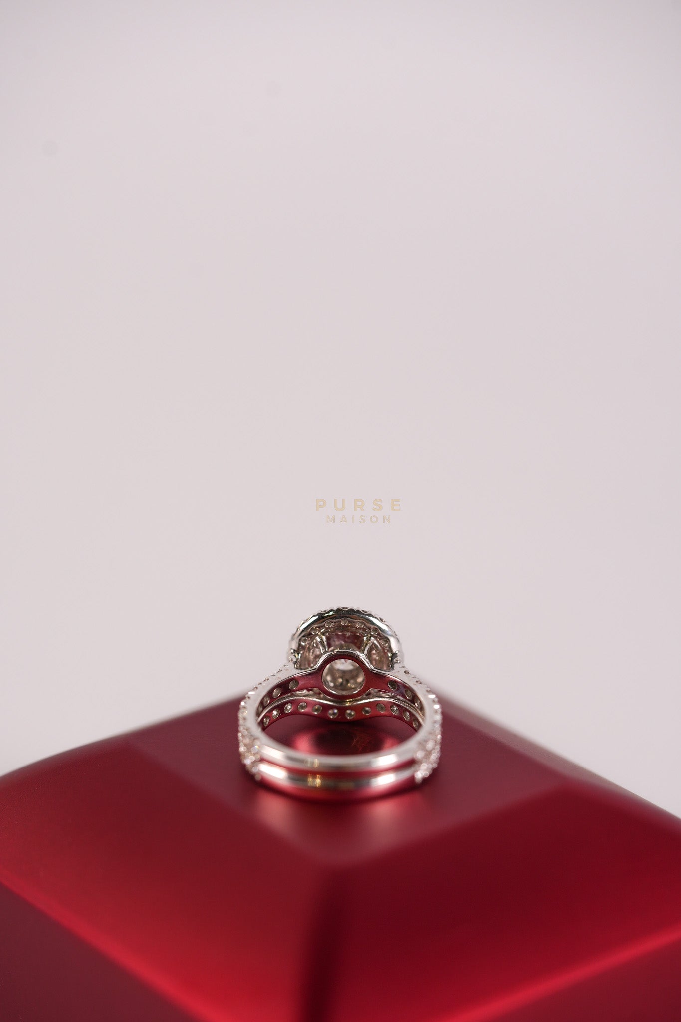 0.71 Carat Round Brilliant Cut Diamond Engagement Ring | Purse Maison Luxury Bags Shop