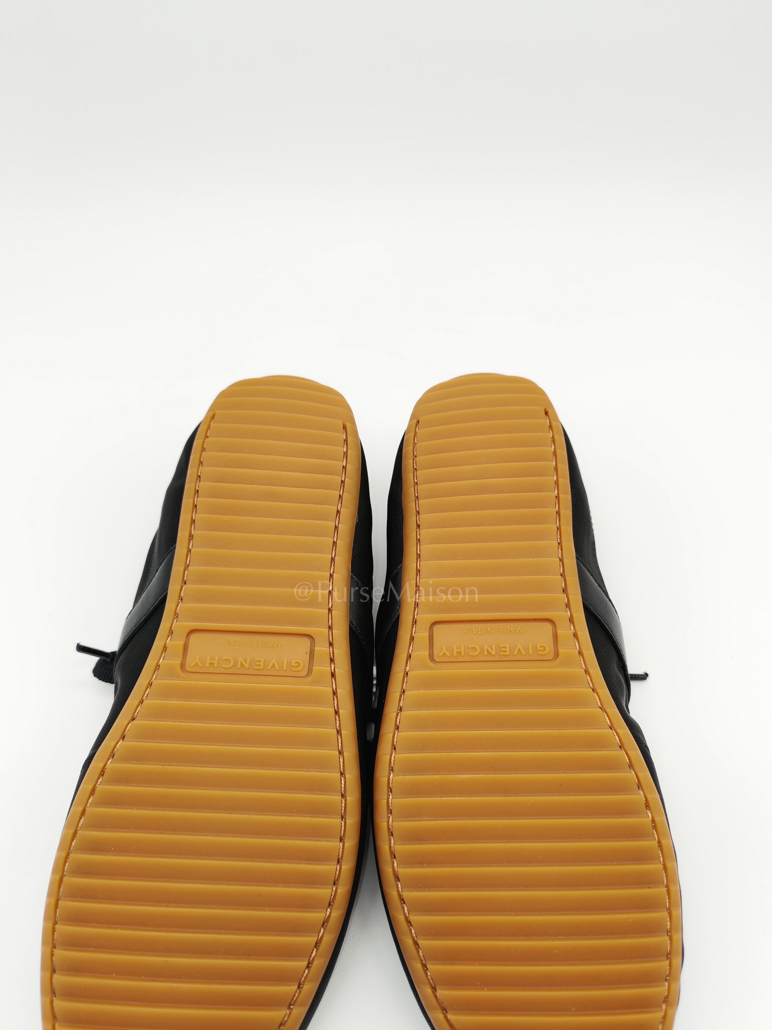Polyamide Low Top Canvas Sneakers Black 37EU (23cm)