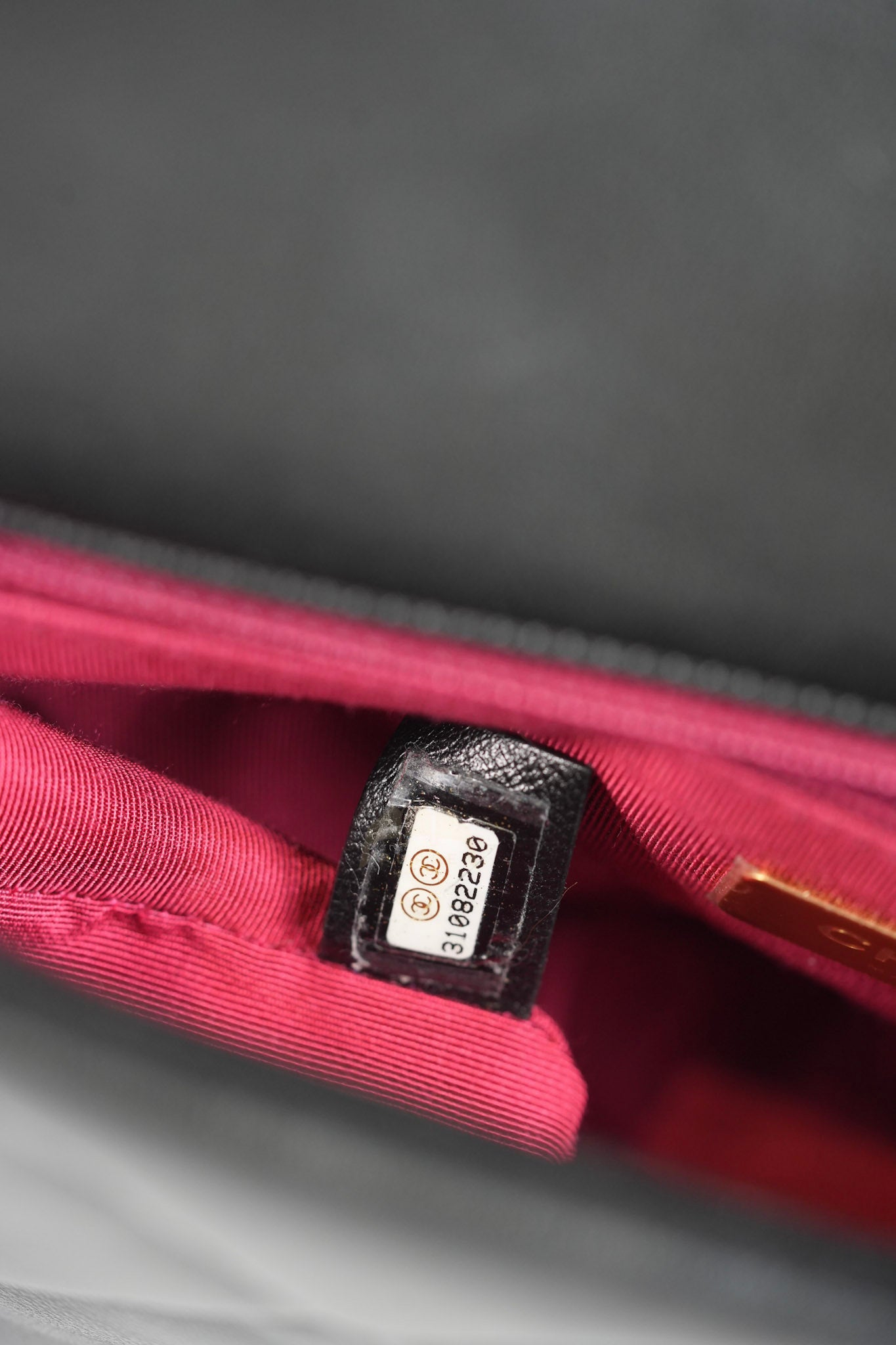 19 Small in Black Quilted Goatskin Leather and Mixed Hardware Series 31 | Purse Maison Luxury Bags Shop