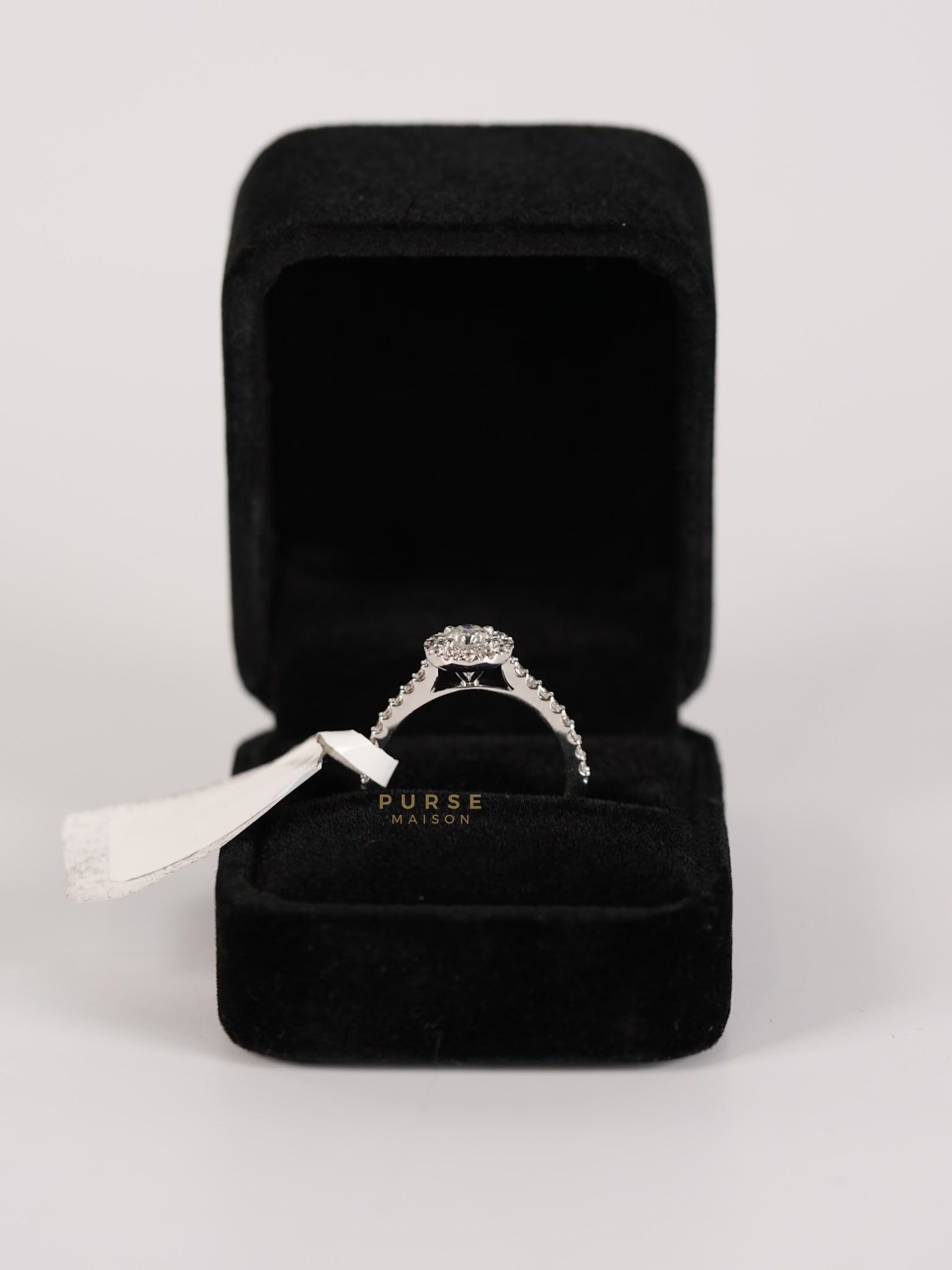 1.10 carat 3.58g Natural Diamond HK Setting Ring US Size 9 R9 | Purse Maison Luxury Bags Shop