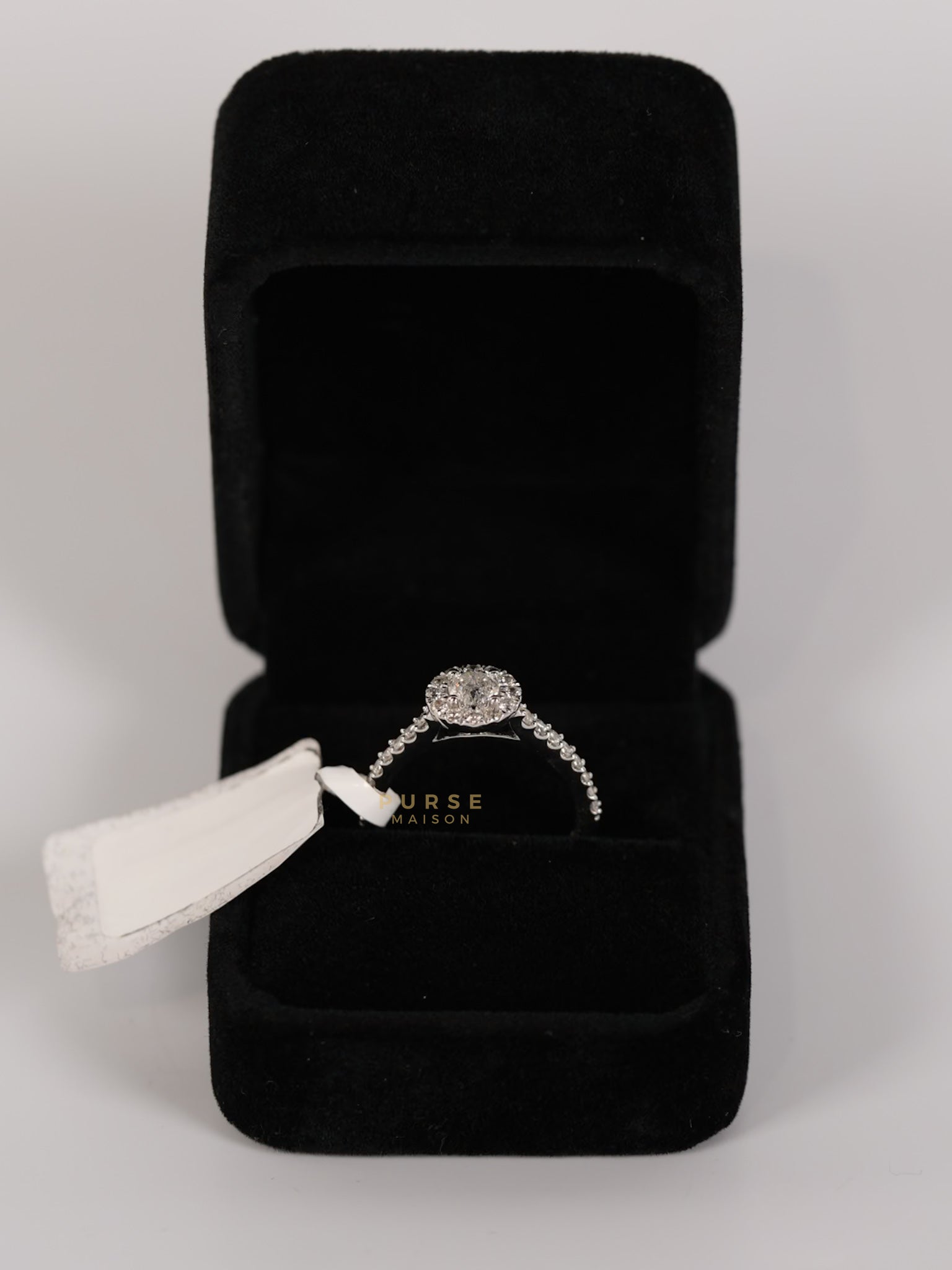 1.10 carat 3.58g Natural Diamond HK Setting Ring US Size 9 R9 | Purse Maison Luxury Bags Shop