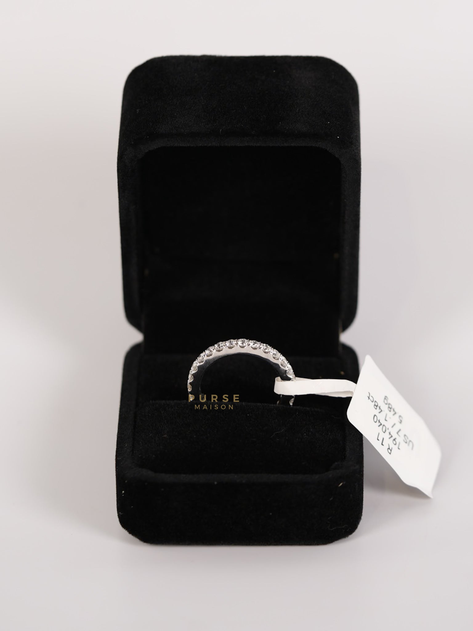 1.48 carat 5.48g Natural Diamond HK Setting Ring US Size 7 R11 | Purse Maison Luxury Bags Shop