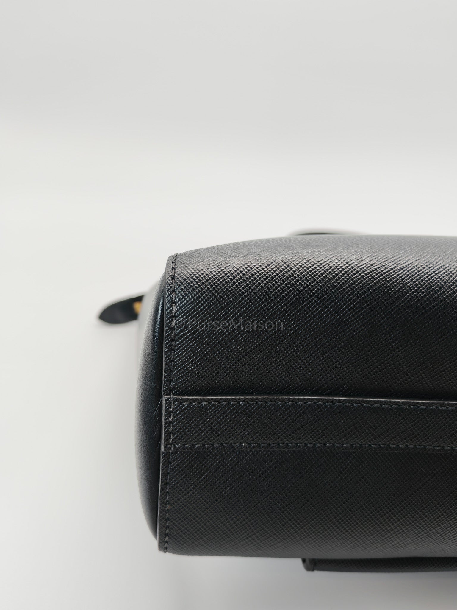 1BA189 Borsa A Mano in Black Saffiano Crossbody Bag | Purse Maison Luxury Bags Shop