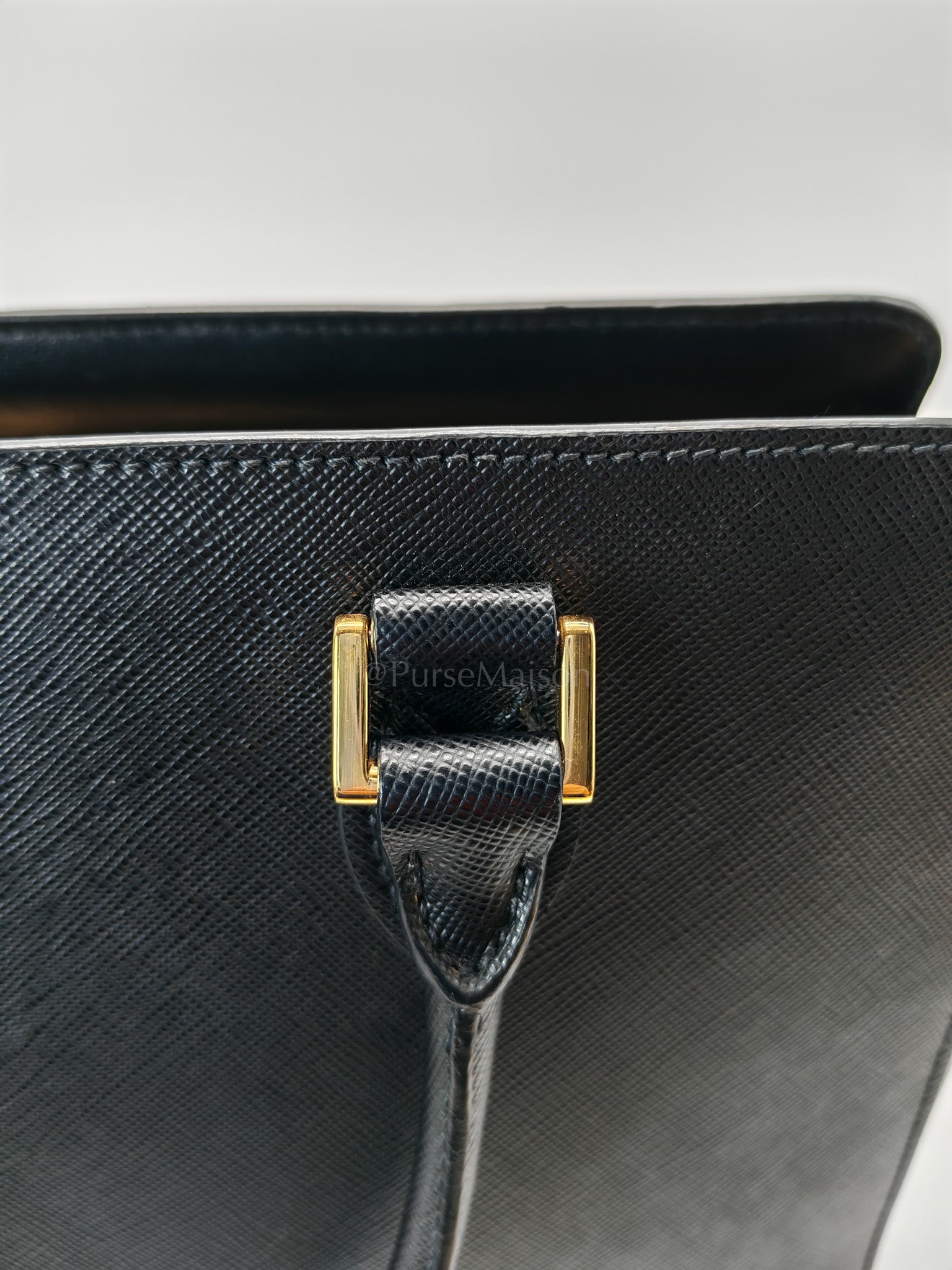 1BA189 Borsa A Mano in Black Saffiano Crossbody Bag | Purse Maison Luxury Bags Shop