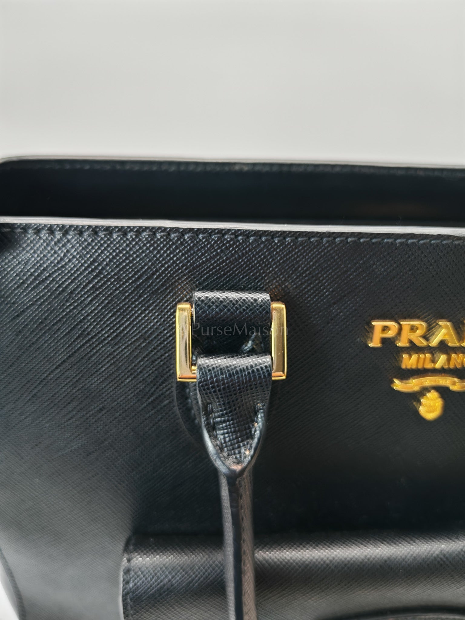 1BA189 Borsa A Mano in Black Saffiano Crossbody Bag | Purse Maison Luxury Bags Shop