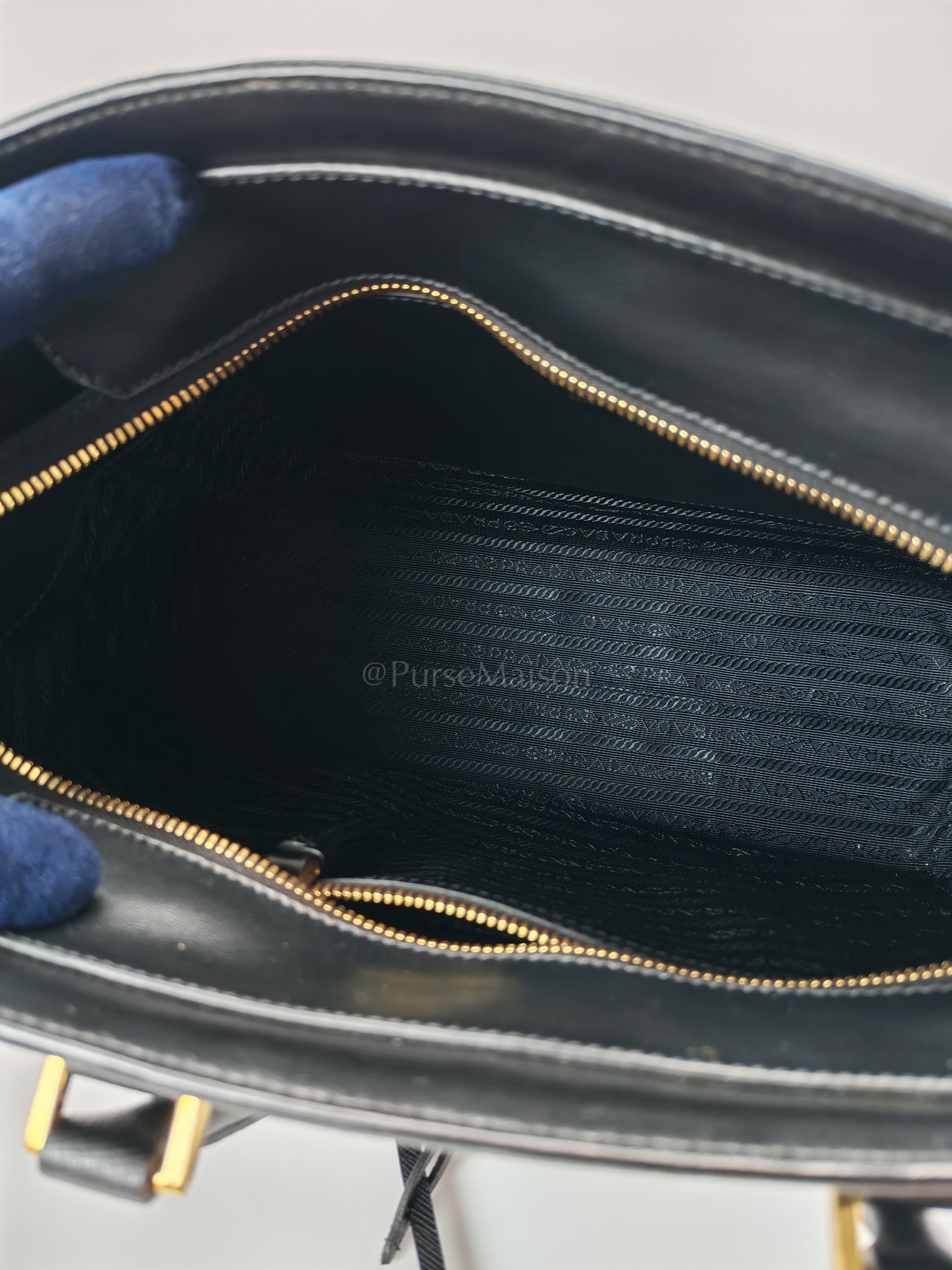 1BA189 Borsa A Mano in Black Saffiano Crossbody Bag | Purse Maison Luxury Bags Shop