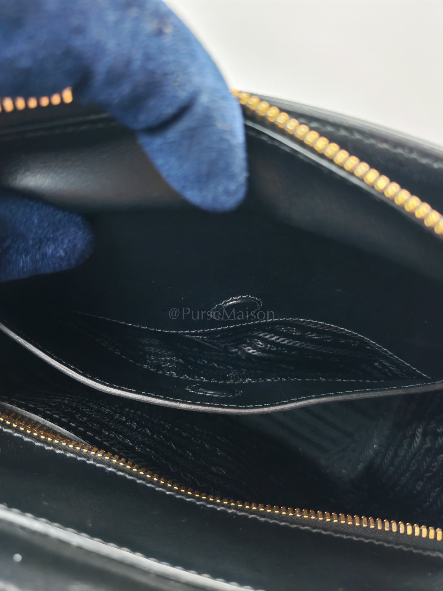 1BA189 Borsa A Mano in Black Saffiano Crossbody Bag | Purse Maison Luxury Bags Shop