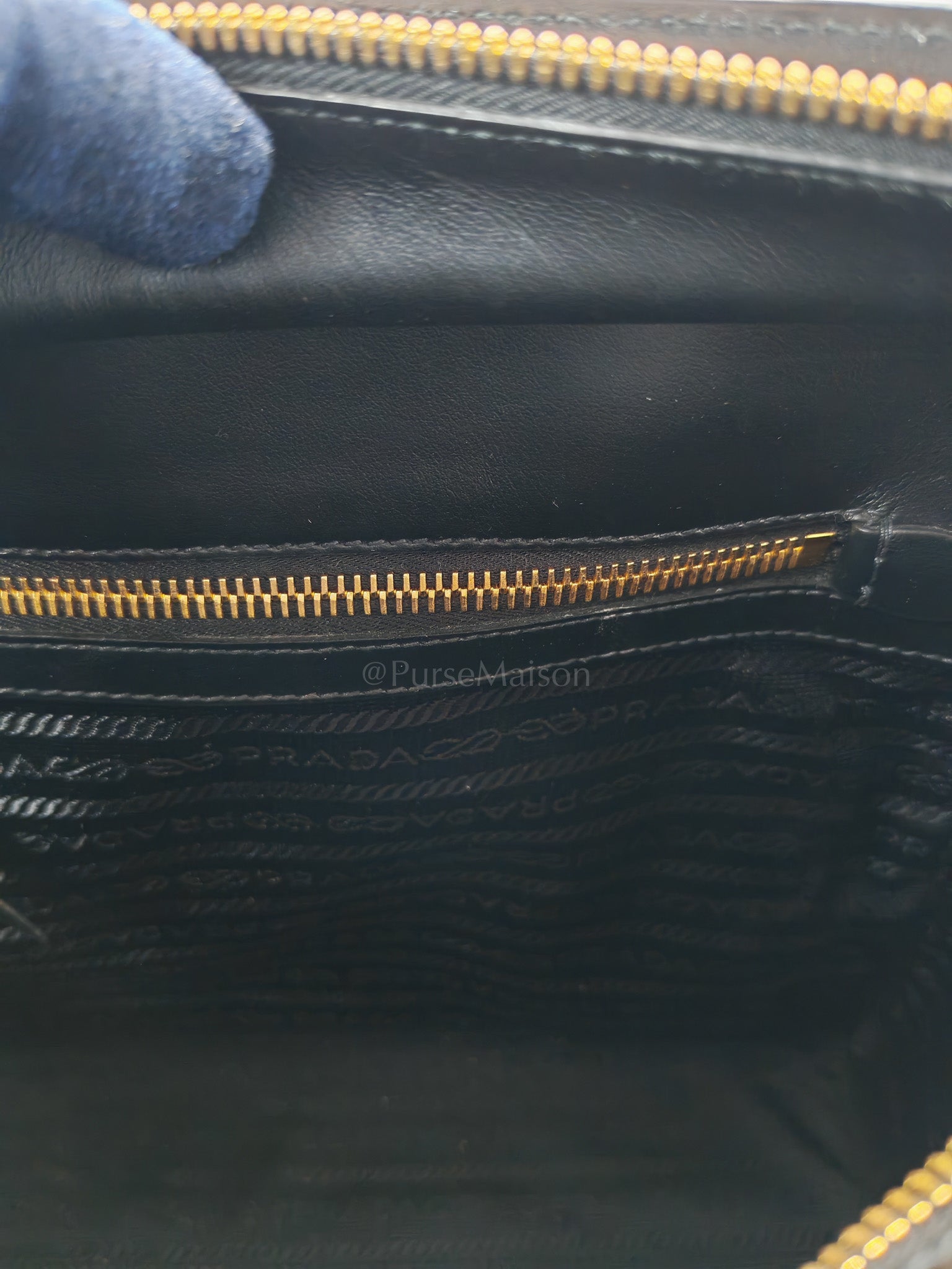 1BA189 Borsa A Mano in Black Saffiano Crossbody Bag | Purse Maison Luxury Bags Shop