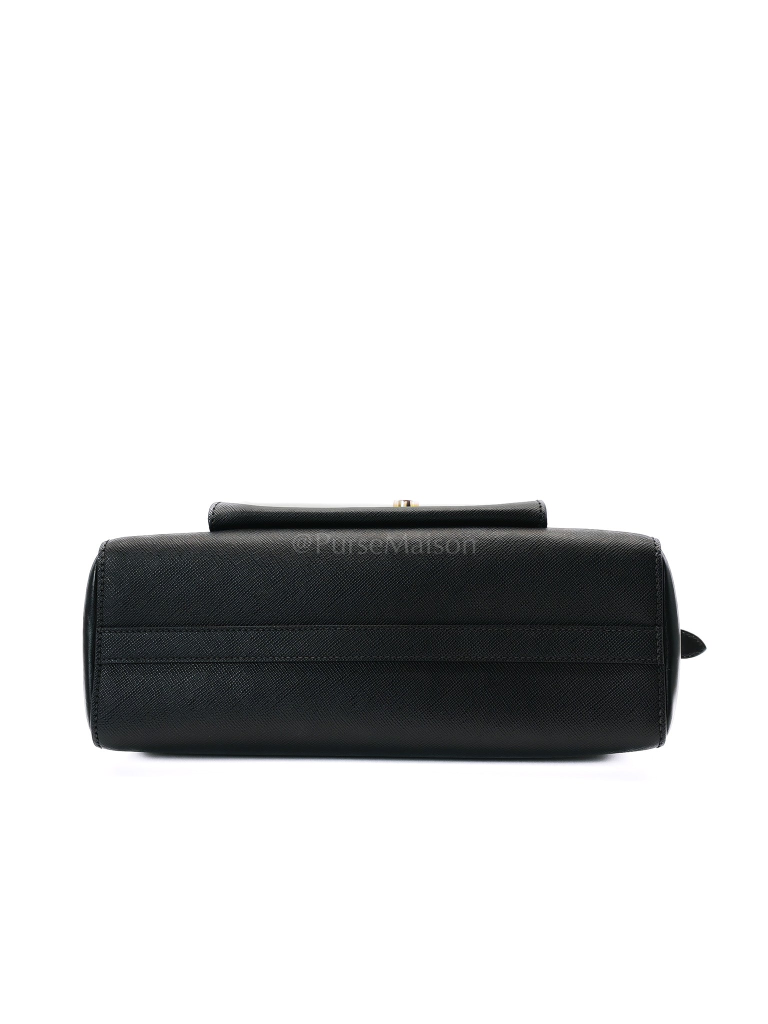 1BA189 Borsa A Mano in Black Saffiano Crossbody Bag | Purse Maison Luxury Bags Shop