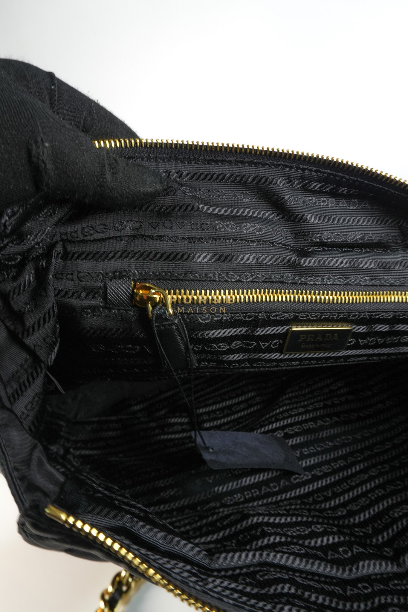 1BG467 Re-Edition 1995 Black Re-Nylon Large Tote Bag | Purse Maison Luxury Bags Shop