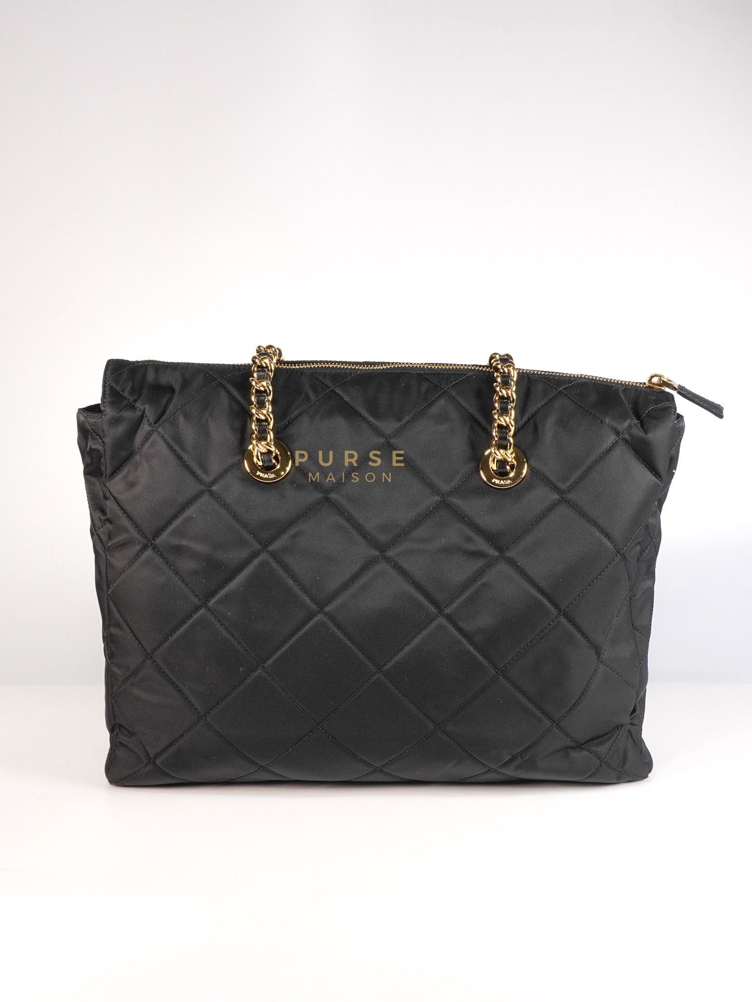 1BG467 Re-Edition 1995 Black Re-Nylon Large Tote Bag | Purse Maison Luxury Bags Shop