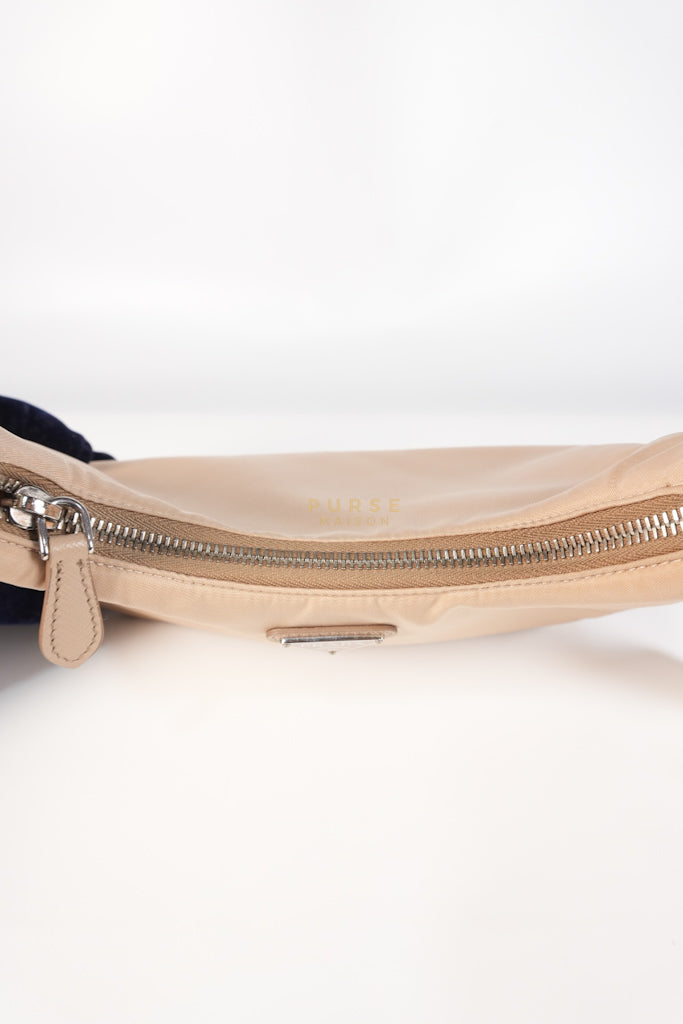 1BH204 Re-edition 2005 Multi Pochette in Cammeo Tessuto and Saffiano Leather | Purse Maison Luxury Bags Shop