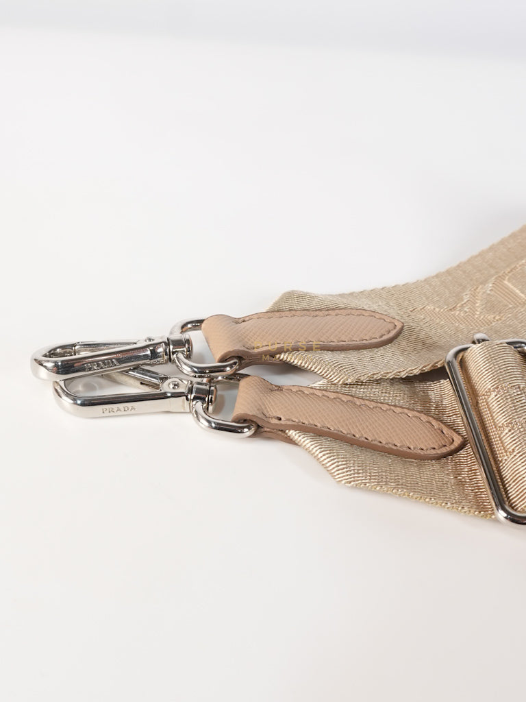 1BH204 Re-edition 2005 Multi Pochette in Cammeo Tessuto and Saffiano Leather | Purse Maison Luxury Bags Shop