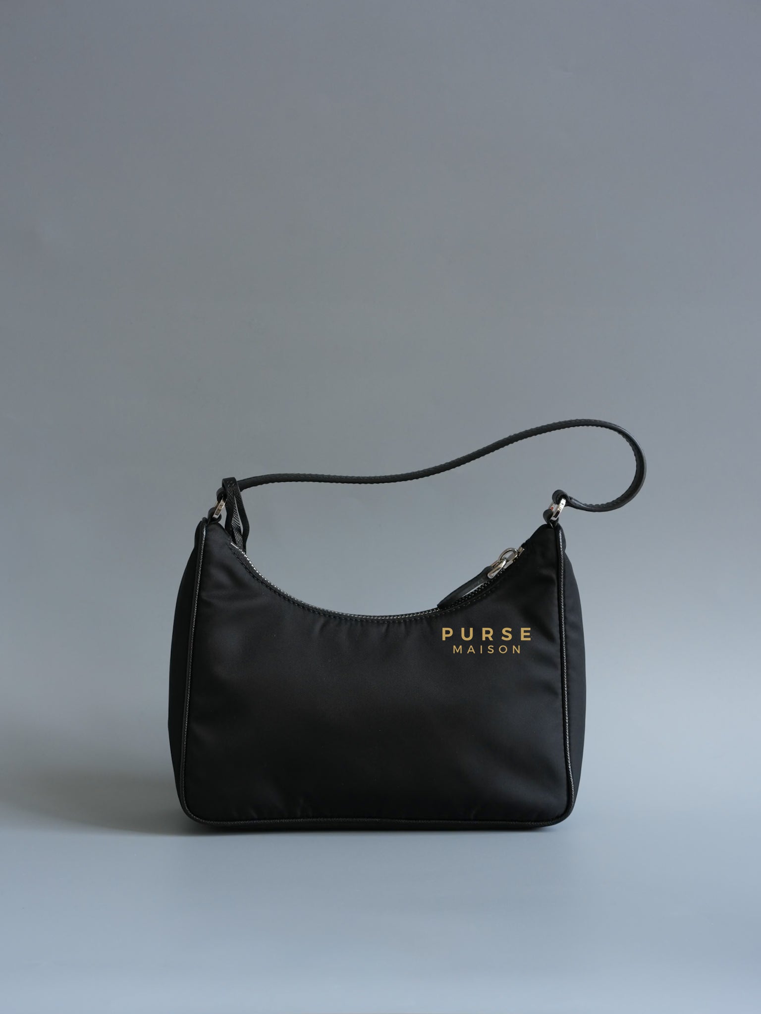 1NE204 Re-edition 2005 Black Tessuto Saffiano Shoulder Bag | Purse Maison Luxury Bags Shop